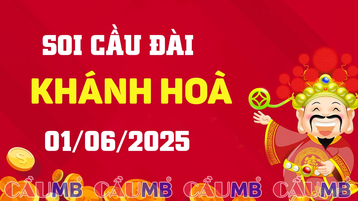 Soi cầu đài Khánh Hoà ngày 01/06/2025