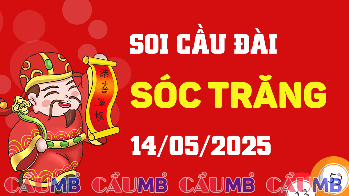 Soi cầu đài Sóc Trăng ngày 14/05/2025
