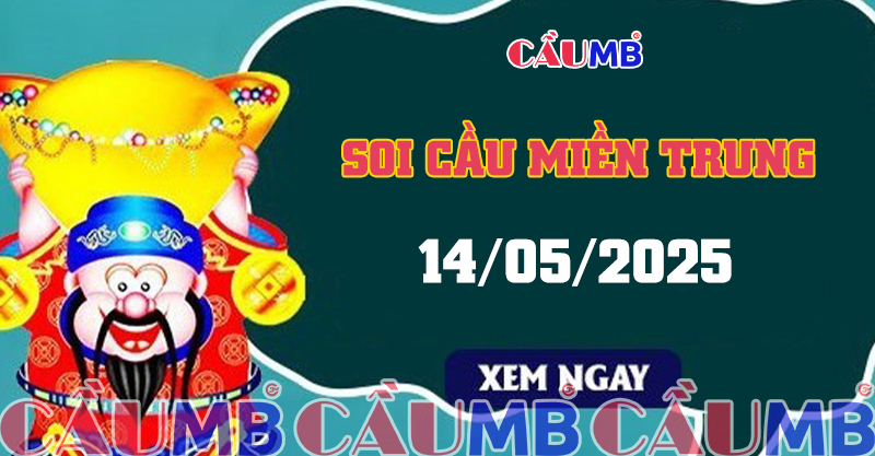 Soi cầu XSMT ngày 14/05/2025