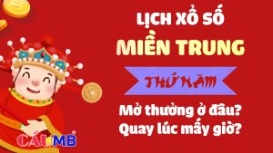 Xổ số miền Trung thứ 5 quay thưởng ở đâu? lúc mấy giờ?