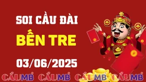 Soi cầu đài Bến Tre ngày 03/06/2025