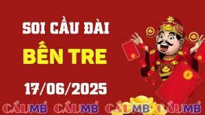 Soi cầu đài Bến Tre ngày 17/06/2025