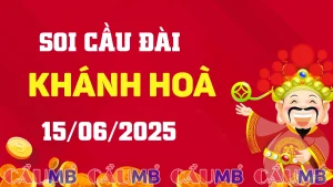 Soi cầu đài Khánh Hoà ngày 15/06/2025