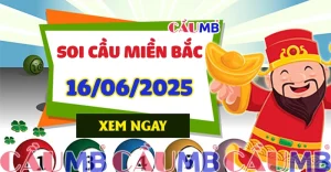 Soi cầu XSMB ngày 16/06/2025