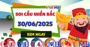 Soi cầu XSMB ngày 30/06/2025