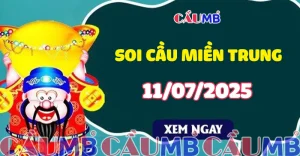 Soi cầu XSMT ngày 11/07/2025